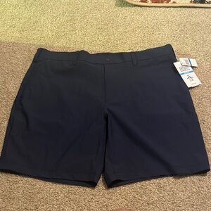Men's Navy Blue Golf Shorts